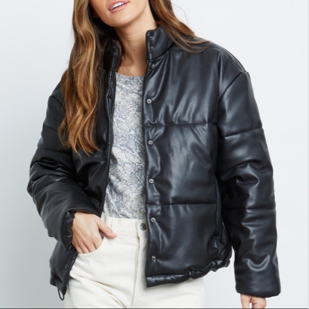 Rails Black Otto Puffer Jacket - Picture 8 of 8